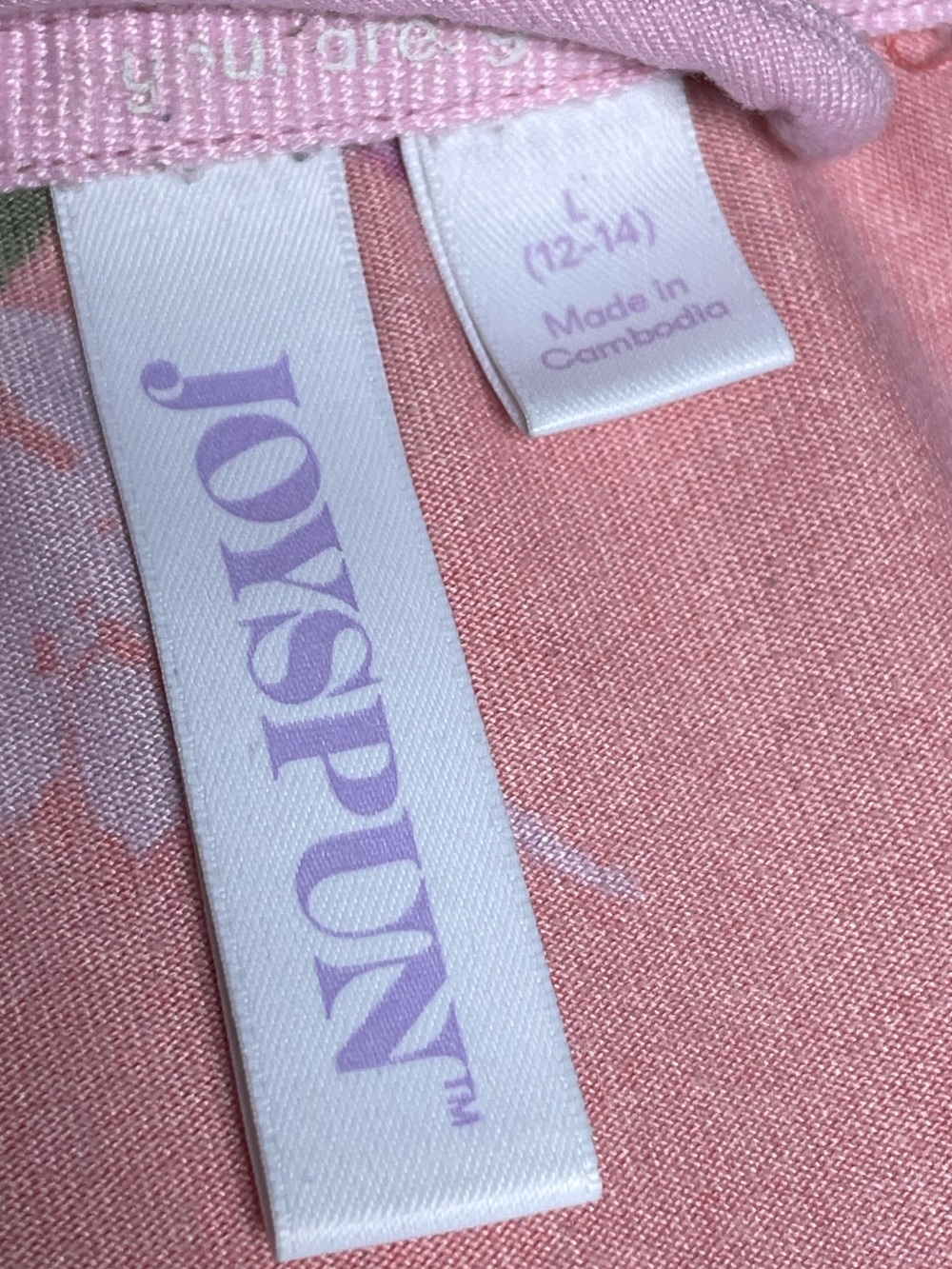 JoySpun Coral Floral Tie-Waist Lightweight Robe - Intimates & Sleepwear - Large - Picture 7 of 11